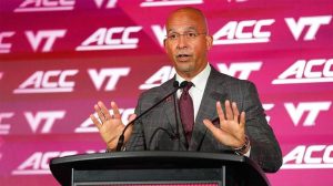 Virginia Tech Coach James Franklin S Awkward Zoom Greeting Before Maryland Game