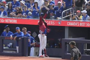 Vladimir Guerrero Jr Hits First Home Run At Home This Season For Blue Jays