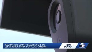 Washington County Moves To Block Funding For Flock License Plate Reader Cameras