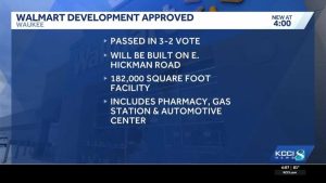 Waukee City Council Approves New Walmart Supercenter On East Hickman Road