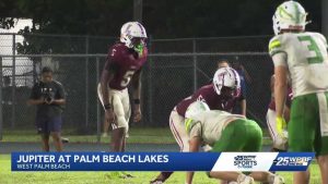 Week 5 Thursday Night High School Football Scores Somerset Academy Holy Trinity