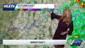 Weekend Weather Outlook Near Normal Temps Saturday With Scattered Showers Hotter