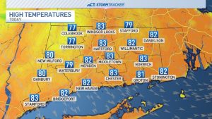Weekend Weather Outlook Sunny Skies And Mild Temperatures Across Connecticut
