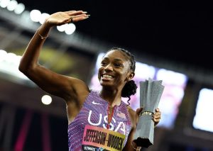 Werro Upsets Hodgkinson In 800M As Jefferson Wooden Sets Fastest 100M Time