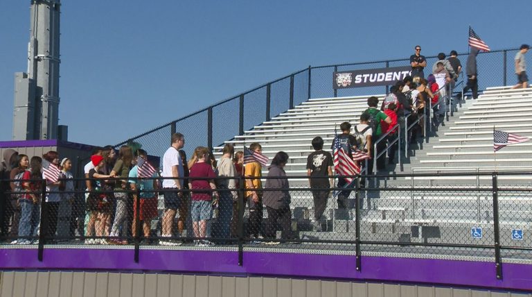 West High School Marks 25Th 9 11 Remembrance With Silence Band And Stair Climb