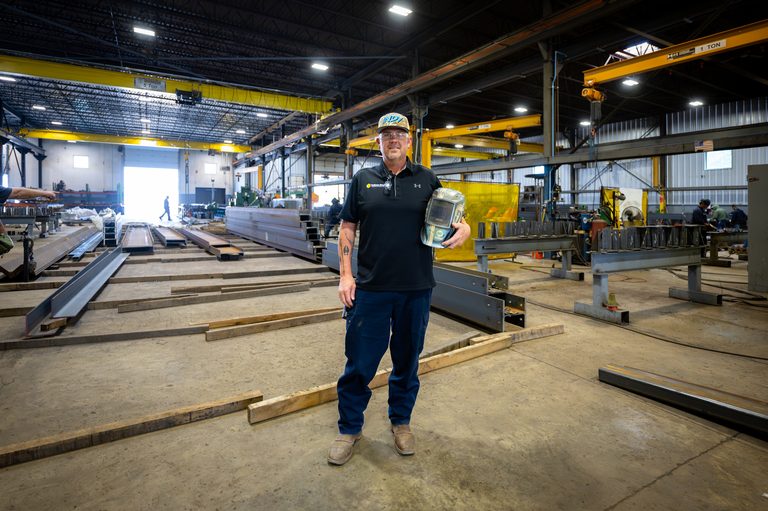 Westside Steel Shop Helps Build Indiana 9 11 Memorial