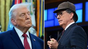 White House Denies Trump Involvement In Cbs Cancellation Of Stephen Colbert S La