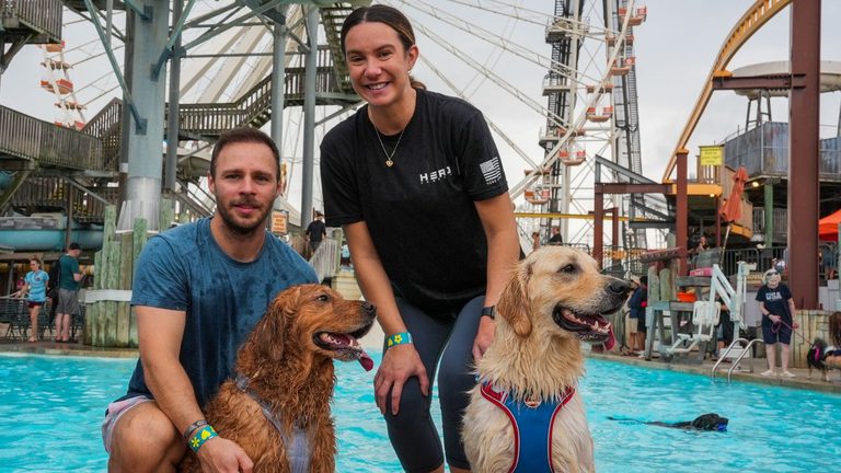 Wildwood Puppy Pool Party Brings Joy To Dogs And Families At Raging Waters