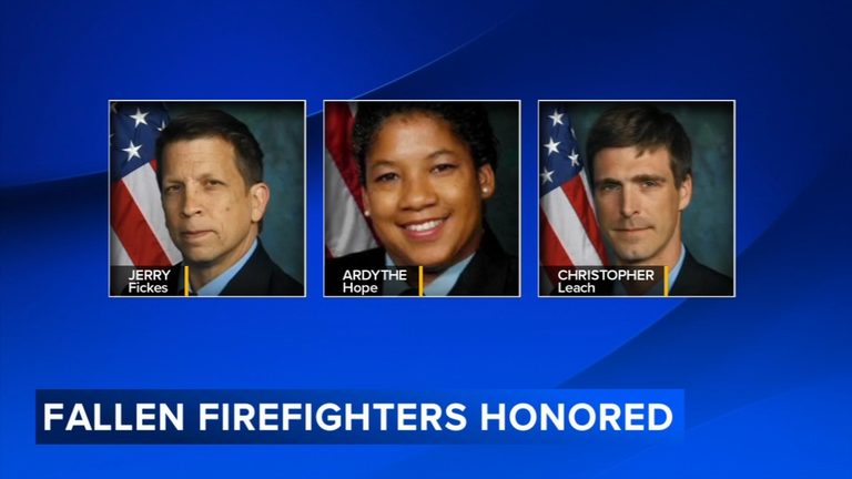 Wilmington Honors Three Fallen Firefighters On 10Th Anniversary Of Lakeview Road