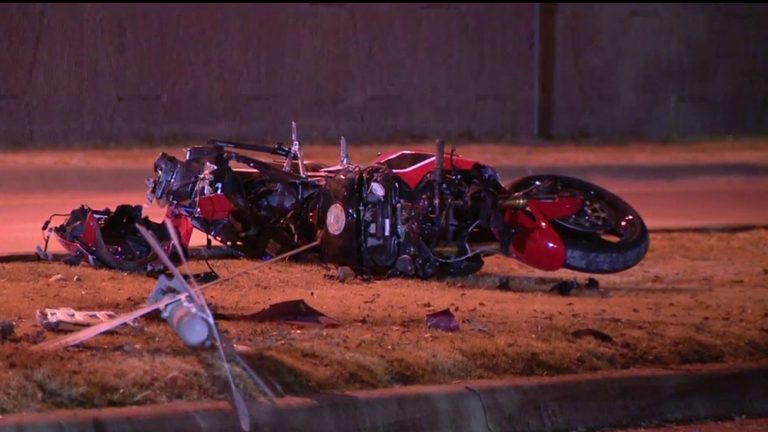 Woman Killed In Motorcycle Crash On Dallas Parkway Near Tollway Entrance