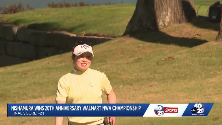 Yuna Nishimura Captures First Lpga Title At Walmart Nw Arkansas Championship