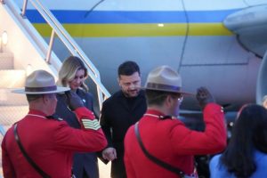 Zelenskiy Lands In Canada To Push For Air Defence Aid And Winter Support