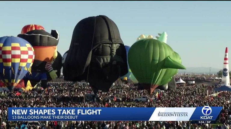 13 New Special Shaped Balloons Take Flight At Albuquerque Balloon Fiesta