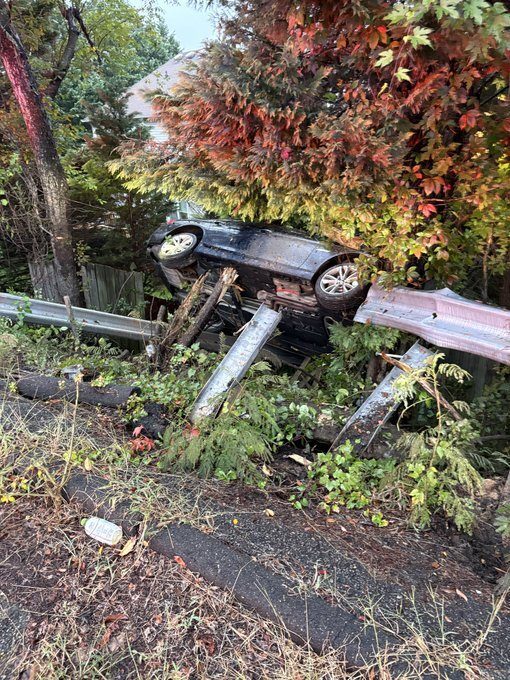 13 Year Old Charged After Crashing Parents Car On Fairfax County Parkway