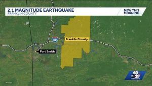 2 14 Magnitude Earthquake Felt In Franklin County Saturday Afternoon