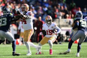 49Ers Lose Deebo Samuel To Hamstring Injury As Seahawks Take 26 21 Lead