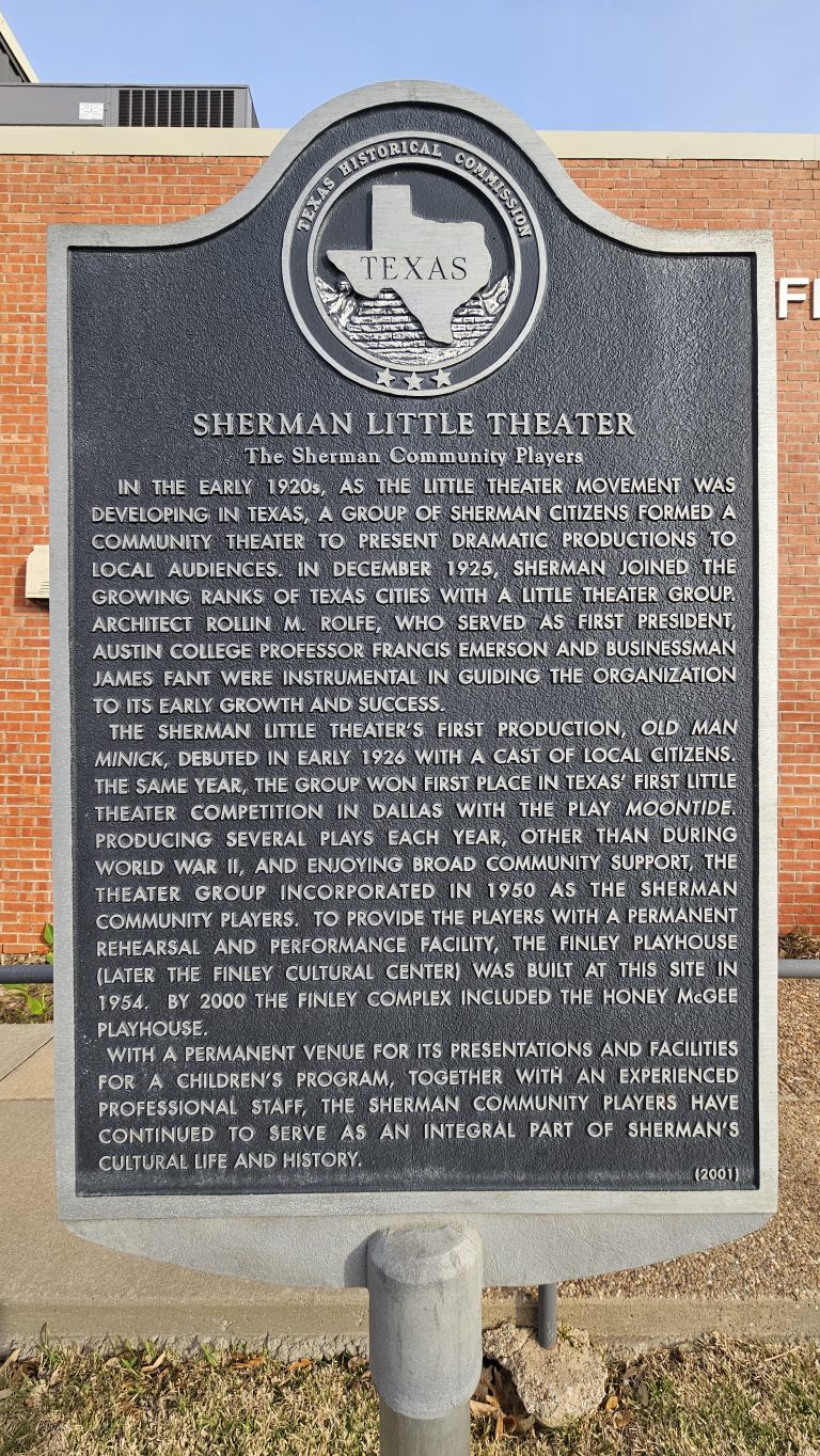 Sherman Community Players — Sherman