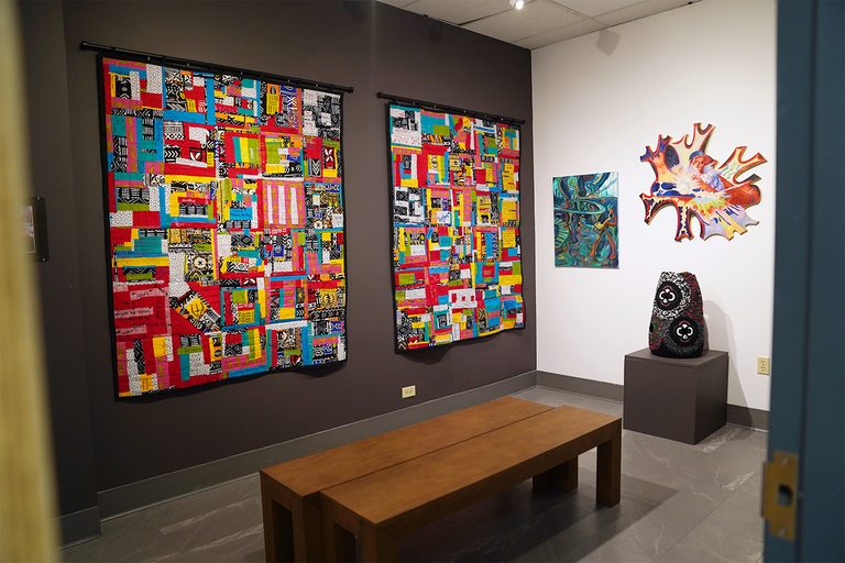 Akron Black Artist Guild S Outlined In Black Exhibit Showcases 46 Works
