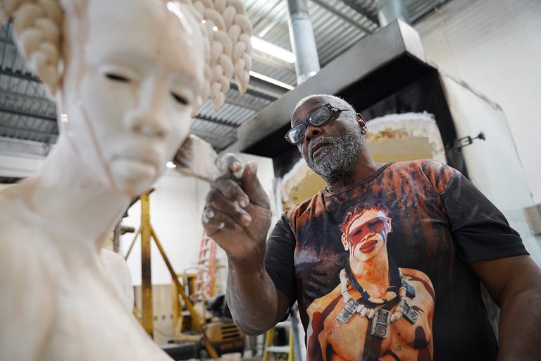 Akron Sculptor Woodrow Nash Reflects On First Public Statue And Lifelong Artistr
