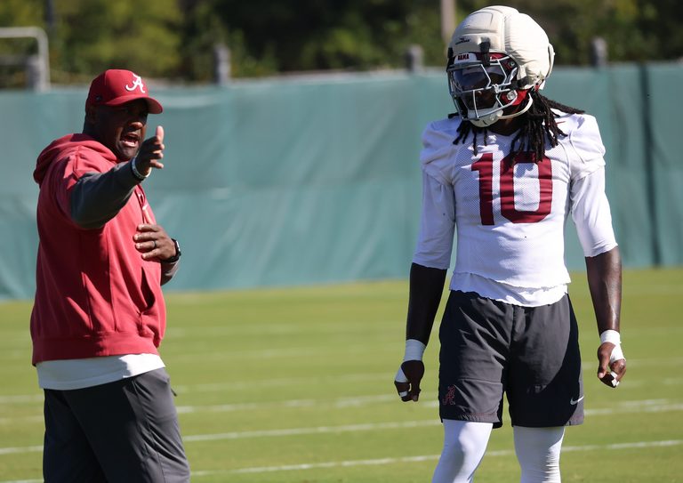 Alabama Crimson Tide Holds 90 Minute Bye Week Practice Ahead Of Lsu Showdown