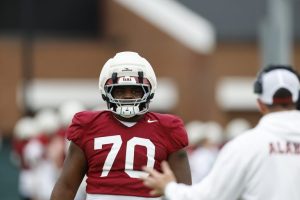 Alabama Offensive Lineman William Sanders Faces Recovery After Tightrope Surgery