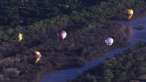 Albuquerque Balloon Fiesta Day 1 Kicks Off With Patriotic Flyover And Disability