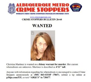 Albuquerque Crime Stoppers Offers 2 500 Reward For Information On Christina Mart