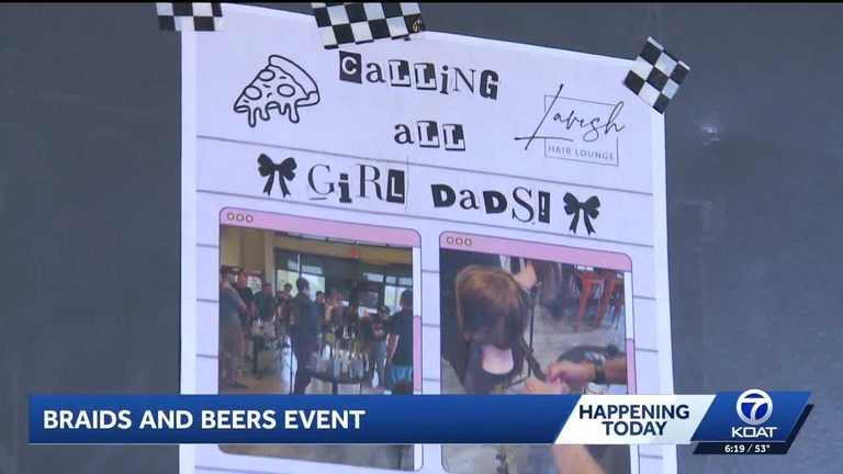 Albuquerque Dads Learn Braiding Skills At Restoration Pizza S Braids And Beers E