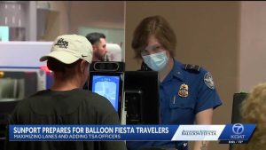 Albuquerque Sunport Expands Tsa Lanes To Handle Balloon Fiesta Travel Surge