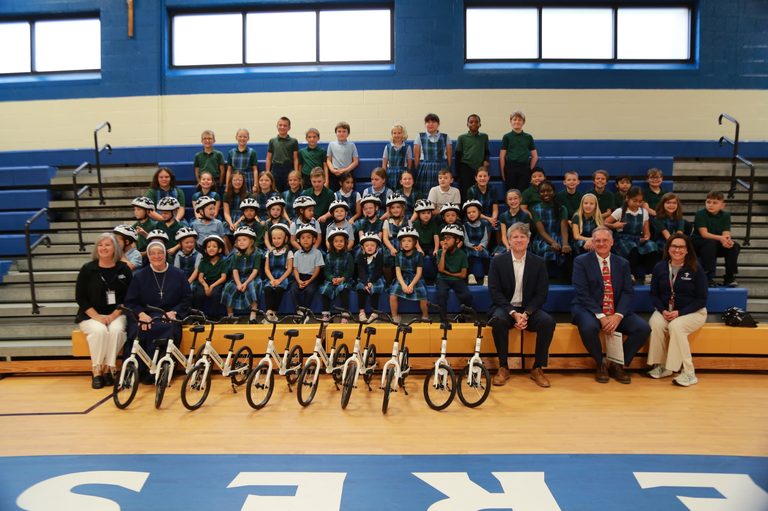 All Kids Bikes Brings Learn To Ride Program To St Teresa Kindergarten In Lincoln
