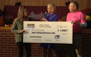 Ambridge Middle School Teacher Amy Braund Named Wtae Teacher Of The Month