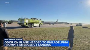 American Eagle Flight Makes Emergency Landing In St Louis After Foul Odor