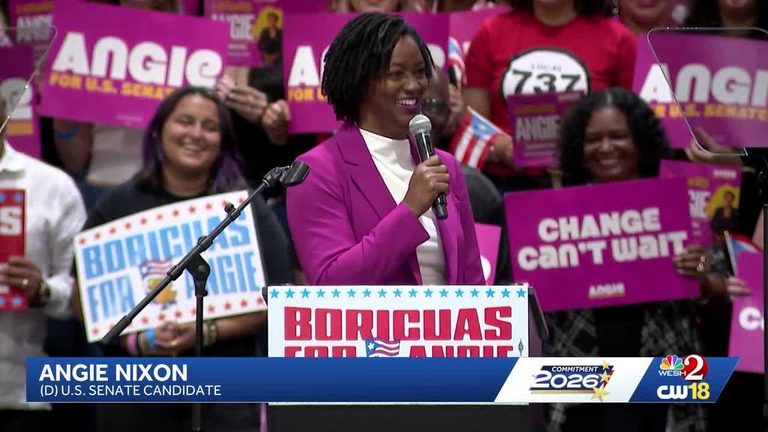 Angie Nixon Rallies In Kissimmee As Senate Race Heats Up