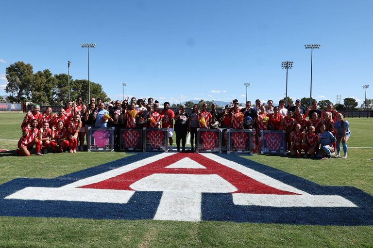 Arizona Wildcats Fall 3 2 To Baylor In Senior Day Showdown At Mulcahy Stadium