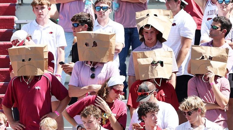 Arkansas Razorbacks Fans Consider Field Storm To Pressure Ad Amid Losing Season
