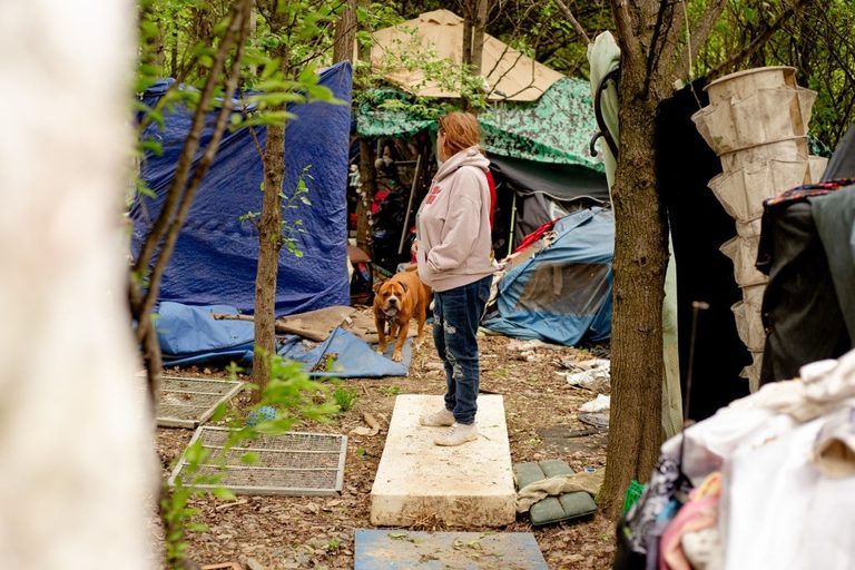 Austin Think Tank Pushes State Bans On Camping And Open Drug Use Under Trump Exe