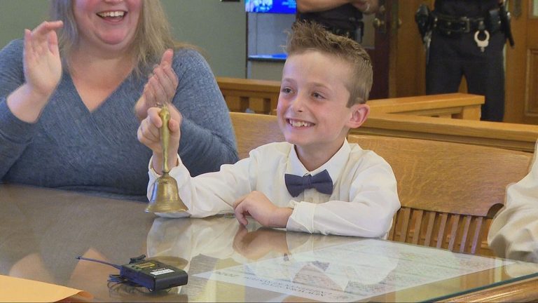Baldwinsville Youth Football Player Vincenzo Wells Officially Adopted By Wells F