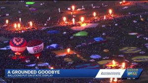 Balloon Fiesta Ends With Static Display After Winds Force Groundings