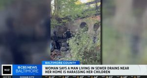 Baltimore County Officials Address Homeless Man Living In Storm Water Culvert Ne