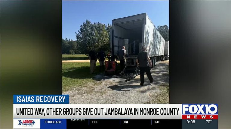 Beatrice Volunteers Serve Hot Jambalaya To Hurricane Isaias Survivors