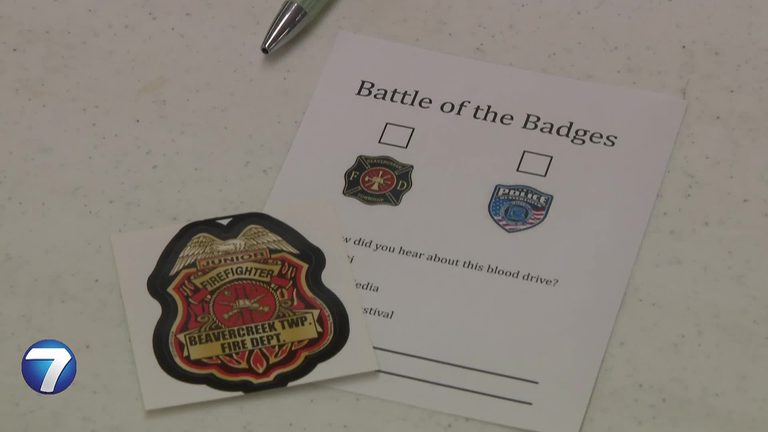 Beavercreek First Responders Lead Community Blood Drive Amid National Shortage