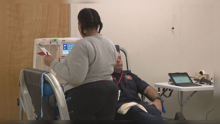 Beavercreek Police Department Wins High Blood Donation Contest