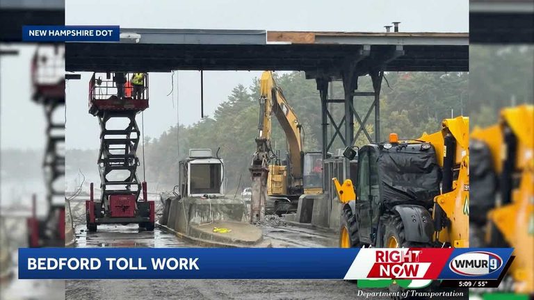 Bedford Toll Project Advances As Canopy Comes Down