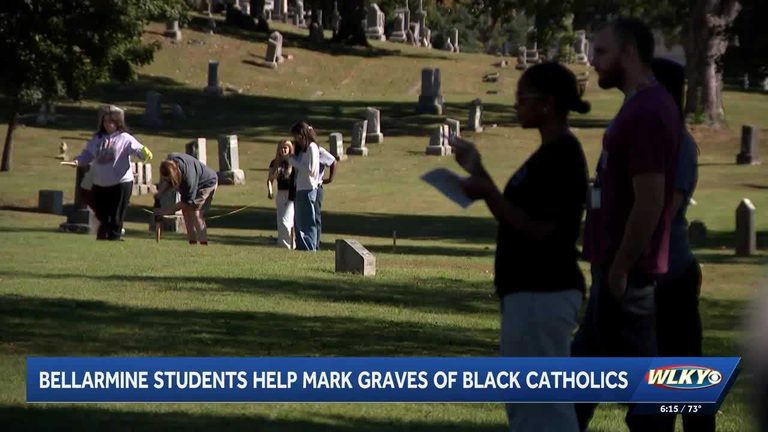 Bellarmine Students Map Unmarked Black Catholic Graves At Louisville S St Louis