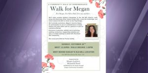 Bend Community To Honor Megan Lambert With Memorial Walk On Oct 25