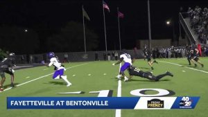 Bentonville Tigers Dominate Fayetteville Bulldogs 44 10 In 7A West Showdown