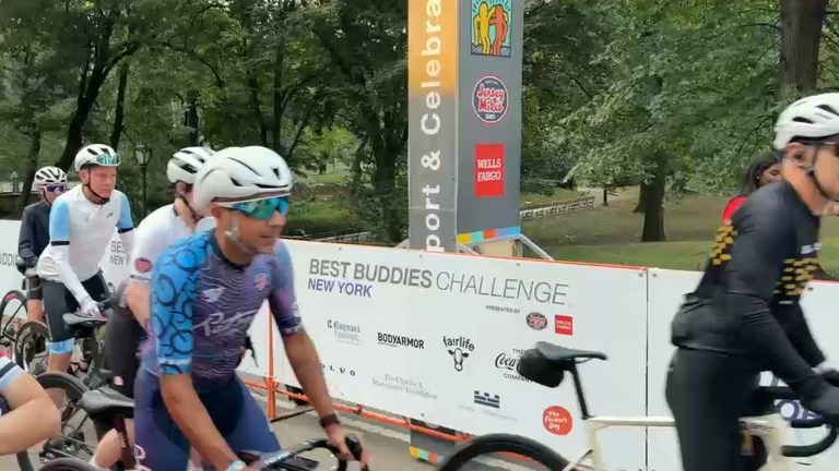 Best Buddies Challenge Draws Hundreds Of Cyclists To Central Park For 100 Mile F