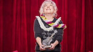 Bette Midler Receives 2026 Woody Guthrie Prize At Tulsa S Cain S Ballroom