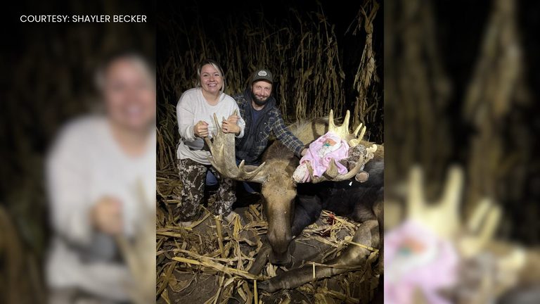 Beulah Mother Lands Prized Moose Tag Just Days After C Section