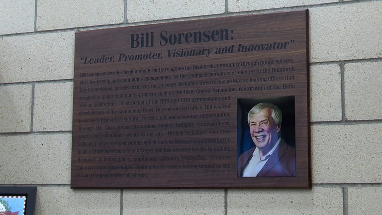 Bismarck Event Center Unveils Sorensen Suite Honoring Former Mayor Bill Sorensen